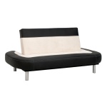 black and white retro sofa bed