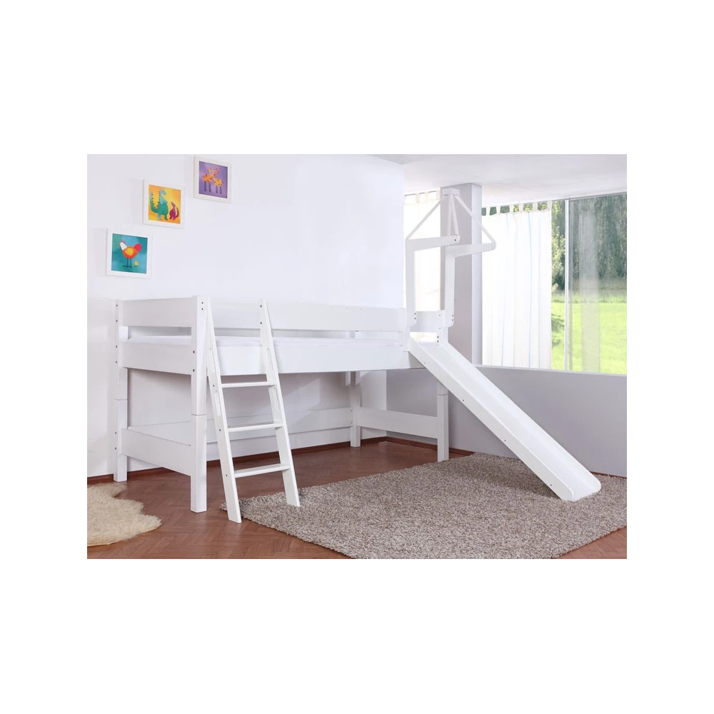loft bed with slide