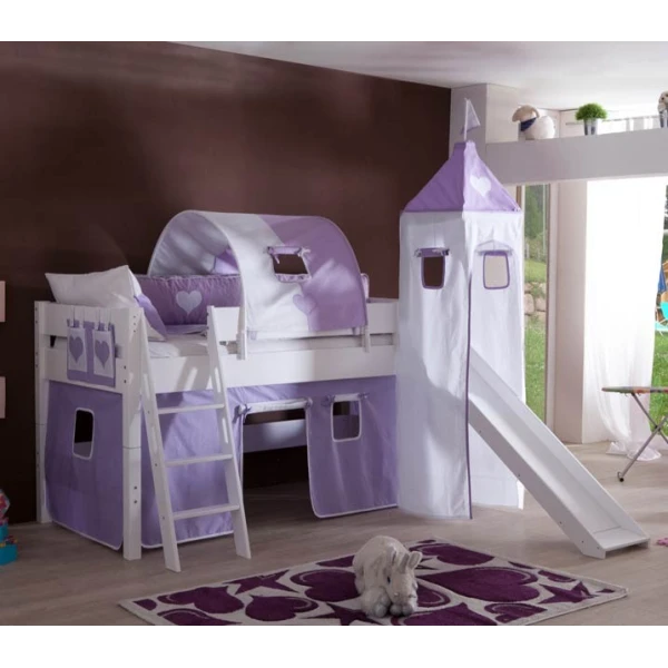 loft bed with slide