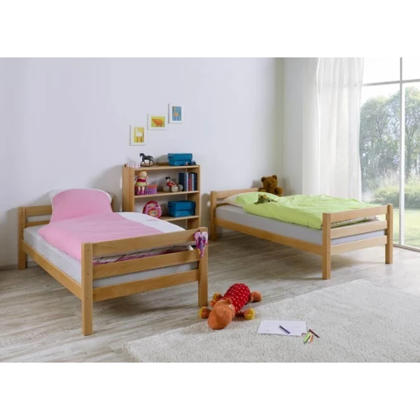 Corner children's bunk bed