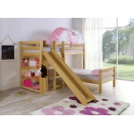 Corner children's bunk bed