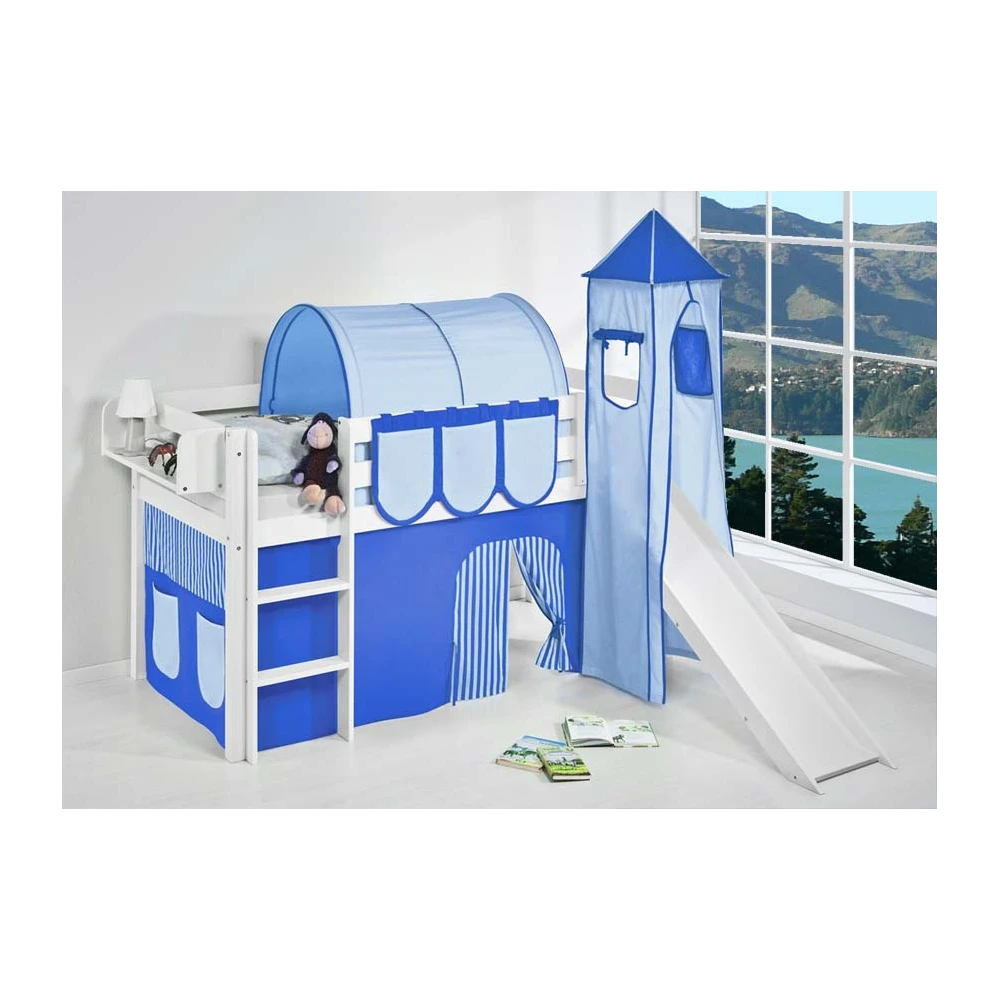 semi-high bed with slide