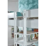 Loft bed with desk