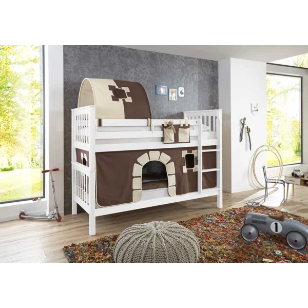 bunk bed with trundle bed