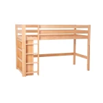 CAMA ALTA CON ESTANTERÍA NIOBE