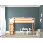 CAMA ALTA CON ESTANTERÍA NIOBE