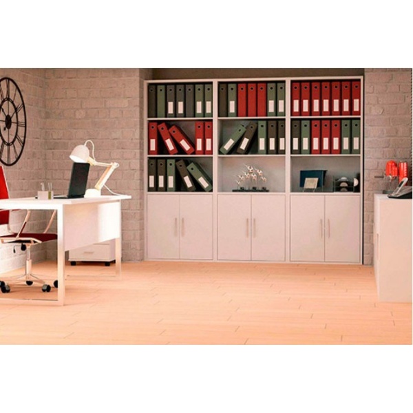 ESTANTERÍA CON ARMARIO TEXT