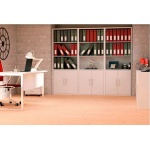 ESTANTERÍA CON ARMARIO TEXT