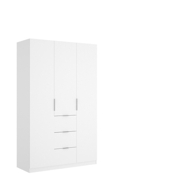  Wardrobe 3 Doors 3 Drawers