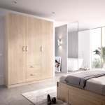 Wardrobe 3 doors 3 drawers