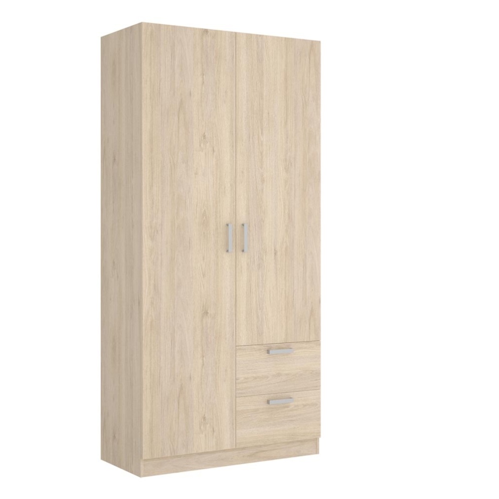  Wardrobe 2 Doors and 2 Drawers