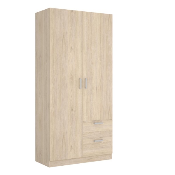  Wardrobe 2 Doors and 2 Drawers