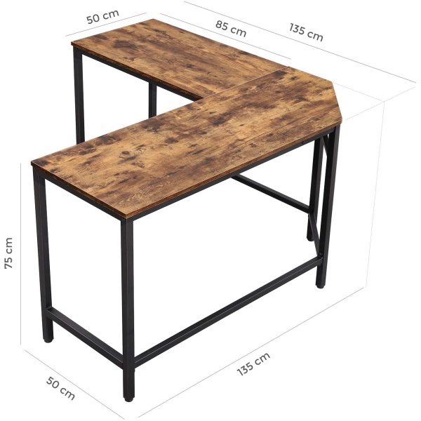 Vasagle L-Shaped Desk