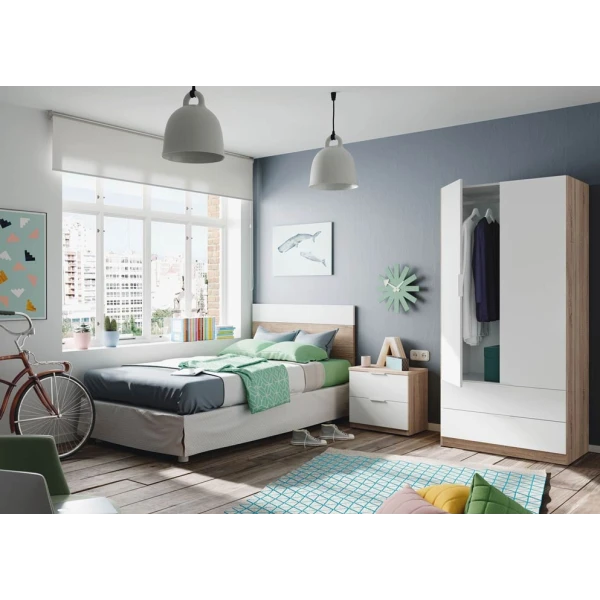 2 door 2 drawer wardrobe