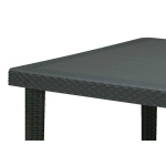 MESA CUADRADA BOHEME NEGRA