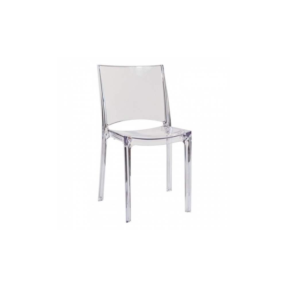 SILLA APILABLE TRANSPARENTE B-SIDE