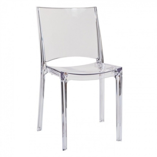 SILLA APILABLE TRANSPARENTE B-SIDE