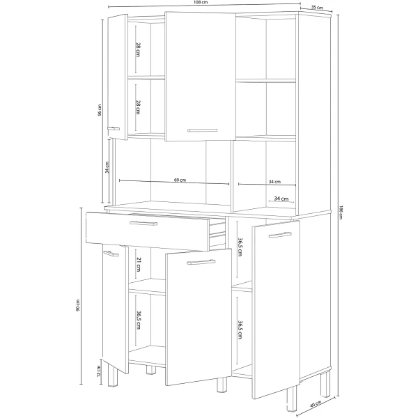 MUEBLE DE COCINA BERILO