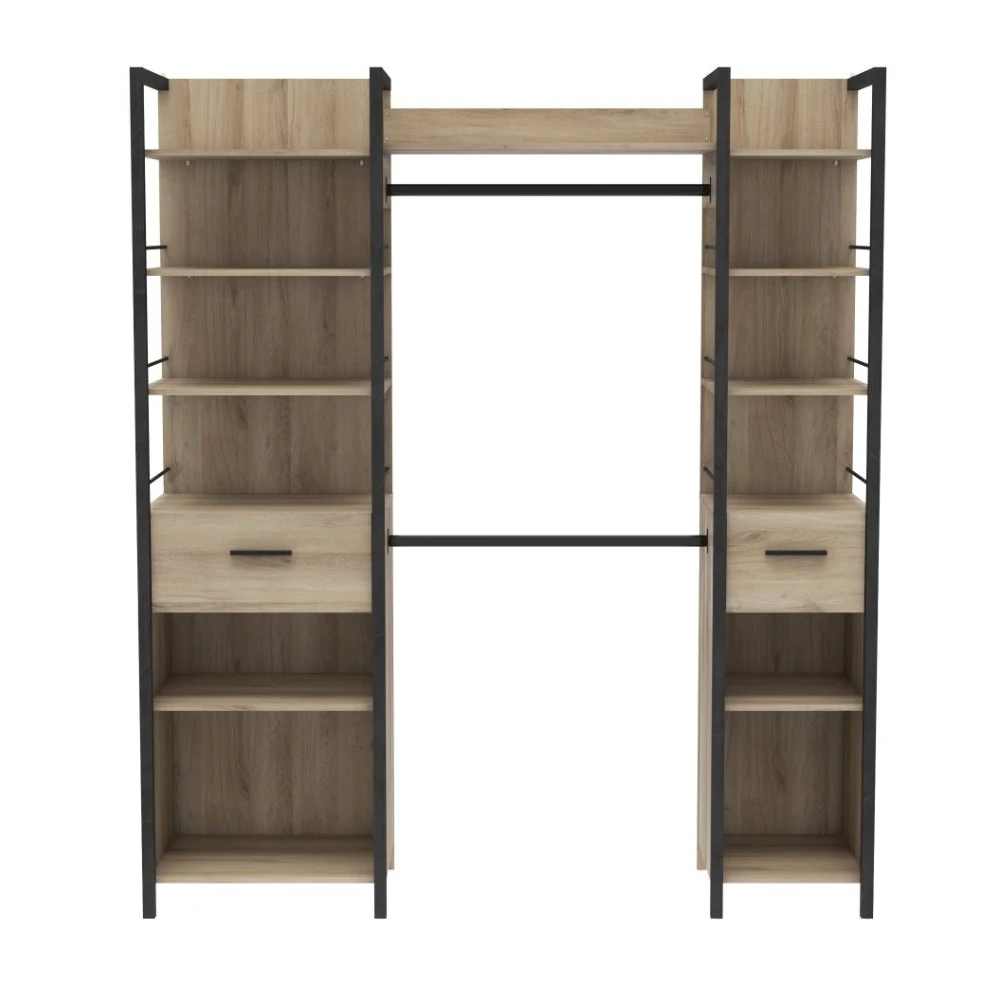 Industrial style wardrobe