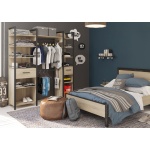 Industrial style wardrobe