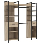 Industrial style wardrobe