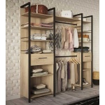 Industrial style wardrobe