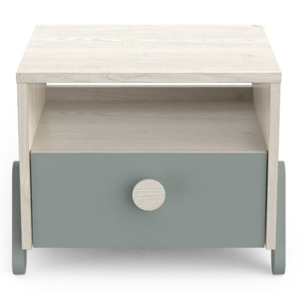 Children's bedside table with drawer