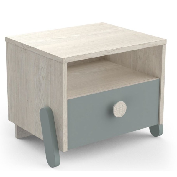 Children's bedside table with drawer