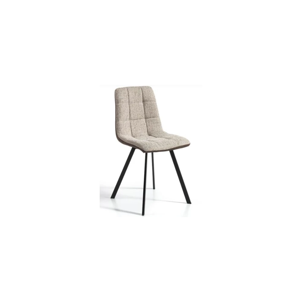 Beige Upholstered Dining Chair