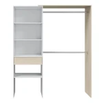 Organizer furniture with hangers and drawers