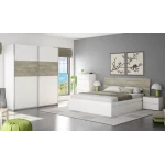  Bicolor Wardrobe 2 Doors