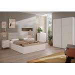 Headboard and 2 nightstands