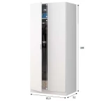 Wardrobe 2 Doors  White 