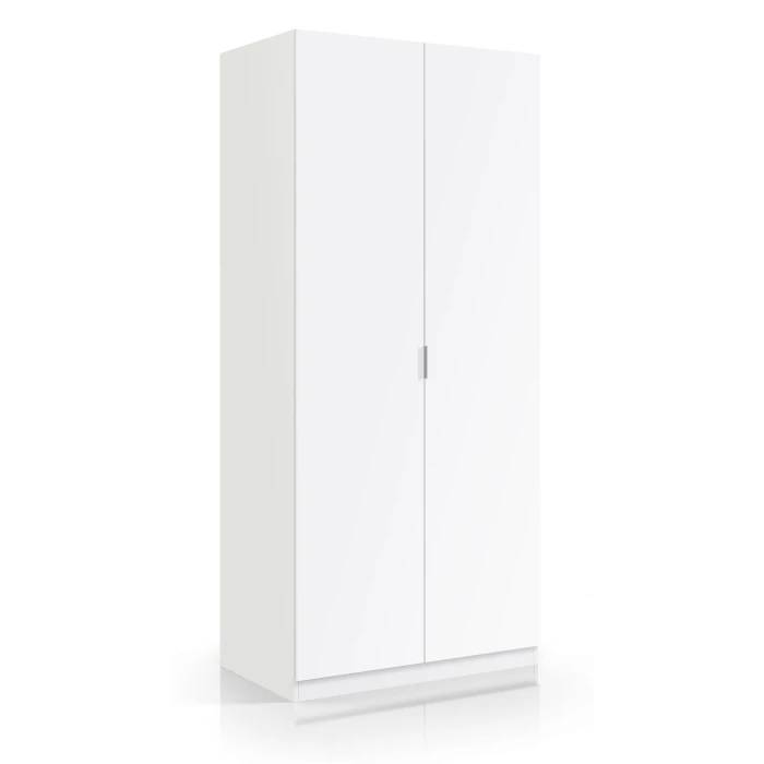 Wardrobe 2 Doors  White 