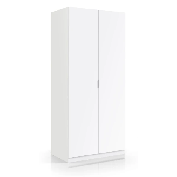 Wardrobe 2 Doors  White 