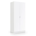 Wardrobe 2 Doors  White 