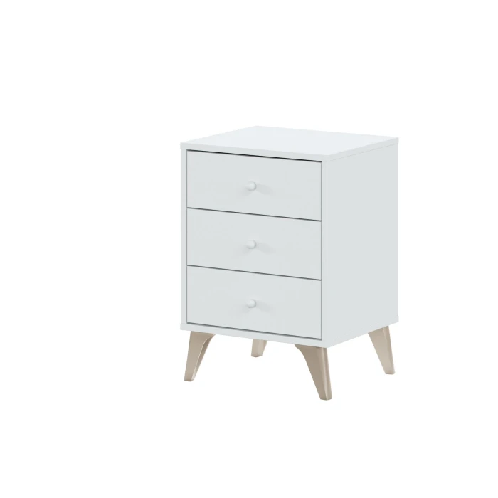 bedside table with drawers