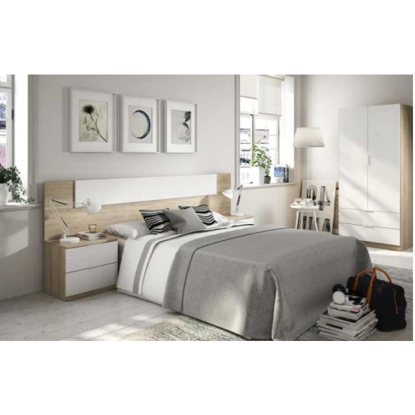 Headboard With bedside tables