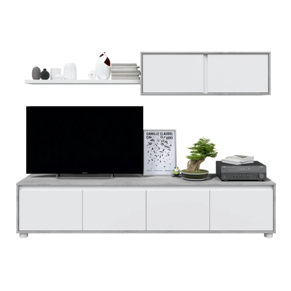 Living room TV cabinet set