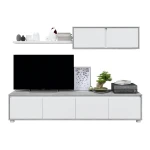 Living room TV cabinet set