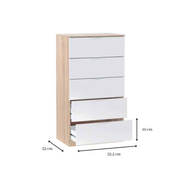 Tall chest of drawers