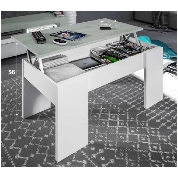 Lift-top coffee table