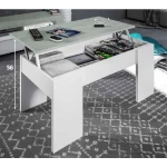 Lift-top coffee table