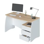 Desk with pedestal cabinet