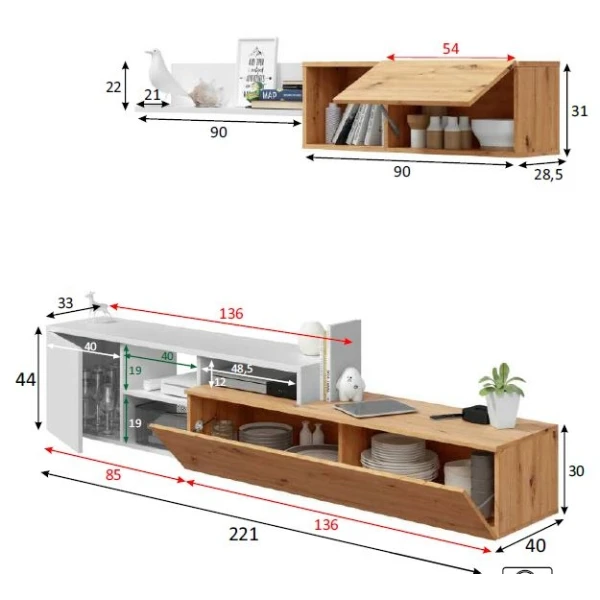 Living room furniture set