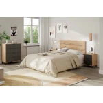Headboard And Nightstands Set