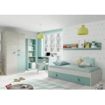 Youth bed with drawers