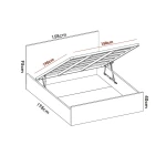 CAMA MATRIMONIAL CON CANAPÉ DRIMLAN