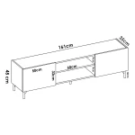 MUEBLE TV SIMETRICO ETUAL