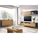 MUEBLE TV CON ESTANTE KALMA